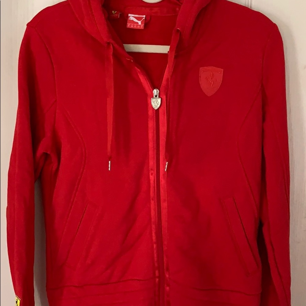 Authentic Ferrari sweater zip
